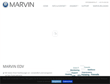 Tablet Screenshot of marvin.at